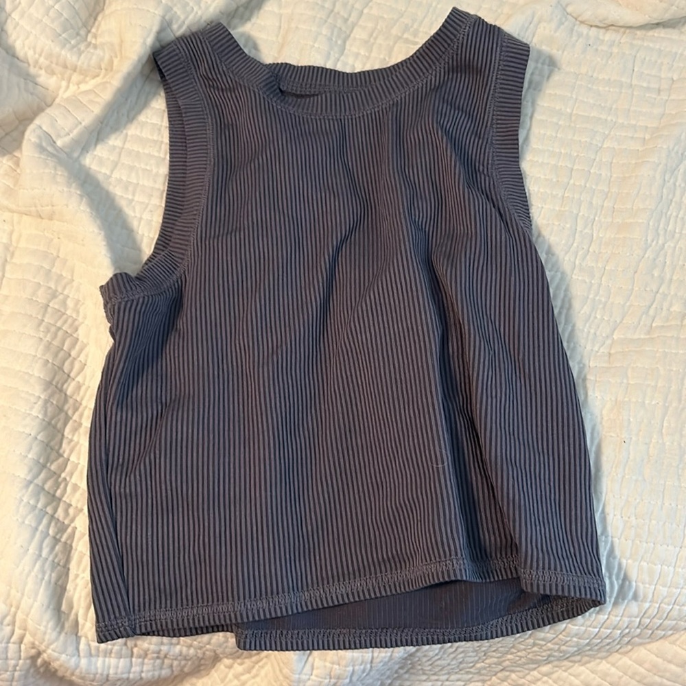 Ribbed hollister tank top